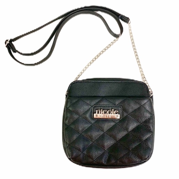 Nicole by Nicole Miller Handbags - NICOLE BY NICOLE MILLER Black Crossbody Bag
